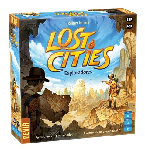 Juego De Mesa De Estrategia Lost Cities Exploradores 