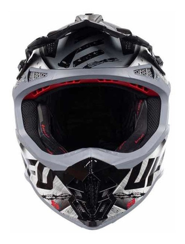 Casco Mx Ufo Intrepid Cromo