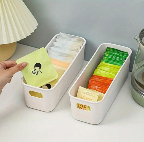 20pz Caja Multiuso Almacenamiento Cesta Canasta Rectangulo