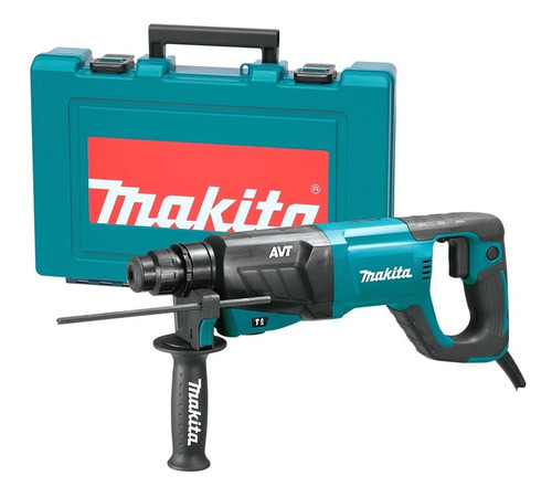 Imagen 1 de 8 de Roto-martillo Percutor Makita Hr2641 Con Avt + Maletín 800w