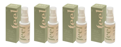 Kit 4 Gel Intimo Feminino Esfria Potencializador Feel 30ml