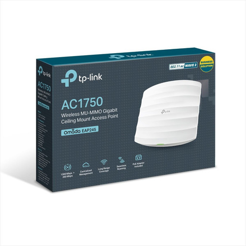 Imagen 7 de 8 de Punto De Acceso Gigabit Wifi Ac1750 / Techo, Tp-link Eap245