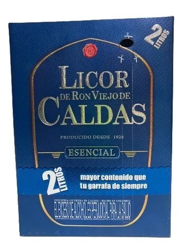 Ron Viejo Caldas Esencial Barril 2 Ltrs - mL a $54