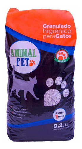 Imagen 1 de 4 de Piedra Sanitaria Blanca 9,2 Lts. Animal Pet