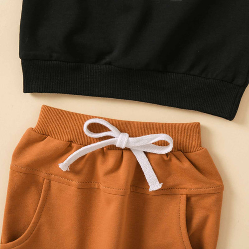 Sudadera De Invierno Con Cuello Redondo Y Manga Larga Con Es