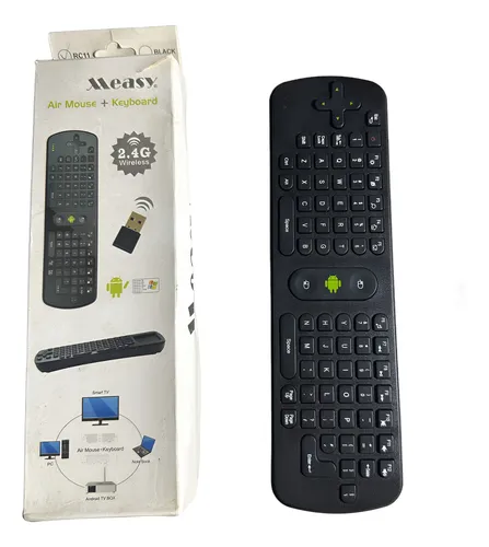 Mini Teclado Control Air Mouse + Keyboard - Measy - Rc11
