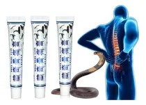 Comprar 3x Cremes Para Dores Musculares E Lombares - Óleo De Cobra