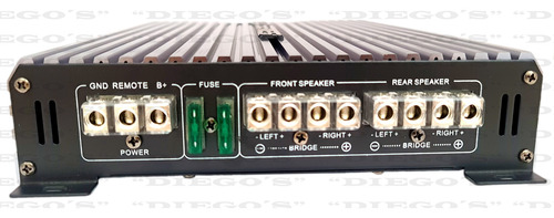 Amplificador Rock Series Rks-p1100.1d 2200w Clase D 1 Canal