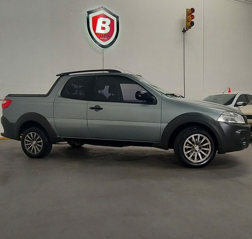 Imagen 12 de 15 de Fiat Strada 2014 1.4 Working Cd C/aa + Pack Seg