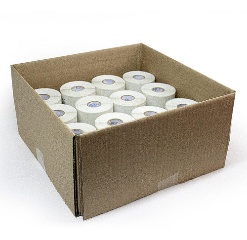 10 Rolos Etiquetas Couche Adesiva 100x50 Mm 10x5 Cor Branco Opcao Etiquetas