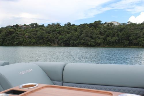 Lancha Ventura Pontoon 250 Zero V-cat Solara Fluvimar Vcat