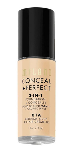 Conceal+perfect2-in-1 Foundation+concealer 01a Creamy Nude