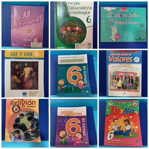 Libros De Primaria De 6to Grado