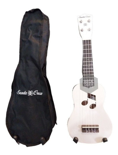 Ukelele Soprano Brillante Sparkle Santa Cruz Uk210n Funda