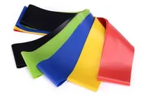 Comprar Kit 5 Faixas Elásticas Miniband 5 Resistências Treino P Casa