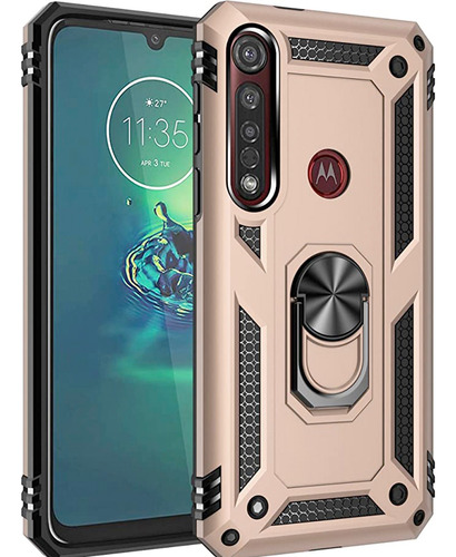 Funda Anillo Moto G8 Plus O G8 Play Uso Rudo Antigolpes