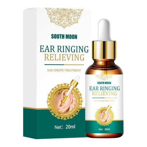 Ear Drops Fluid Media Ear 20ml Gotas Para El Tinnitus