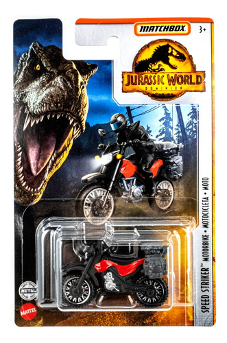 Matchbox 1/64 Jurassic World Dominion Moto Speed Striker Bmw