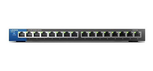 Switch Linksys Business Lgs116 16 Puertos Gigabit Desktop