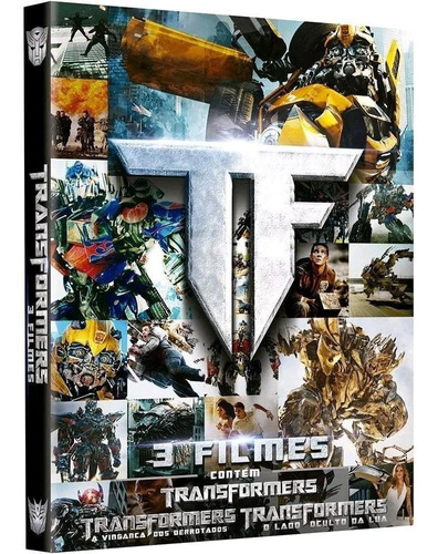 Transformers - Box Com 3 Dvds - Shia Labeouf - Megan Fox