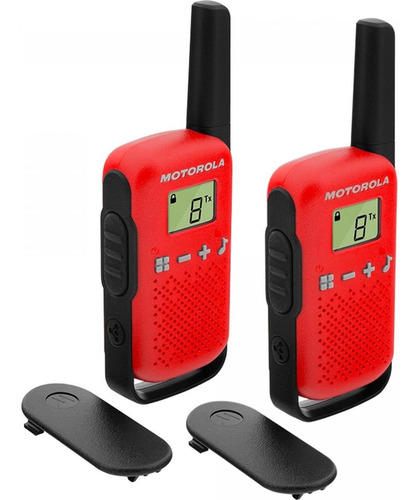 Rádio Comunicador Talkabout 25km T110br Motorola (par)