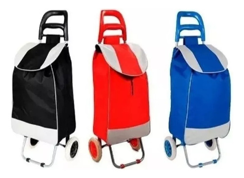 Carrito De Mandado Con Bolsa Multiusos, Soporta 70 Kg Envio