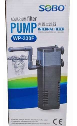 Filtro Interno Sobo Wp 330f 100 L/h Acuarios 220V