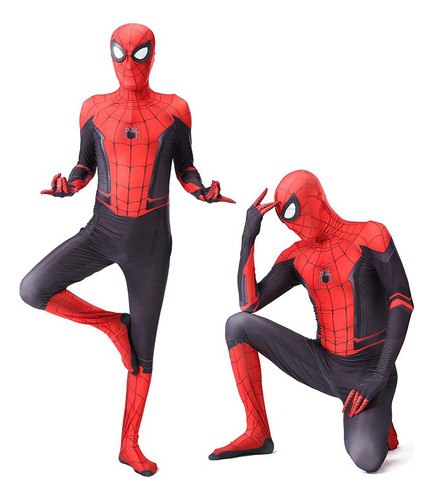Traje Adultos De Spiderman Cosplay Para Lejos De Mono Casa