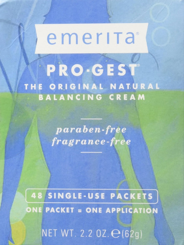 Crema Balanceadora Emerita Pro-gest Un Solo Uso 48 Paquetes 