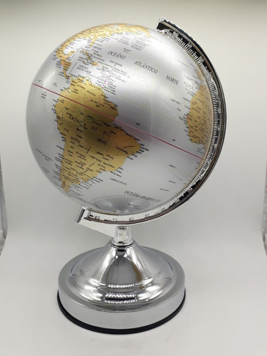 Globo Terrestre Grande 30cm Planisferio Escolar Mapa Atlas