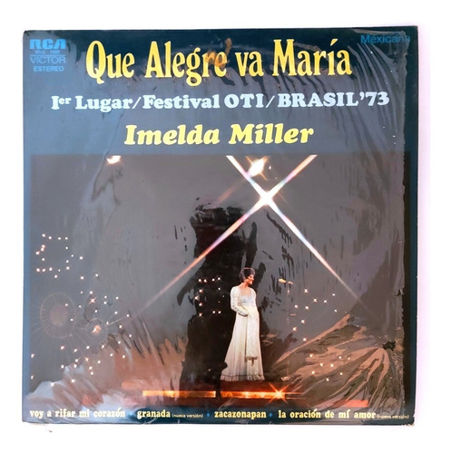Imelda Miller - Que Alegre Va Maria   Lp
