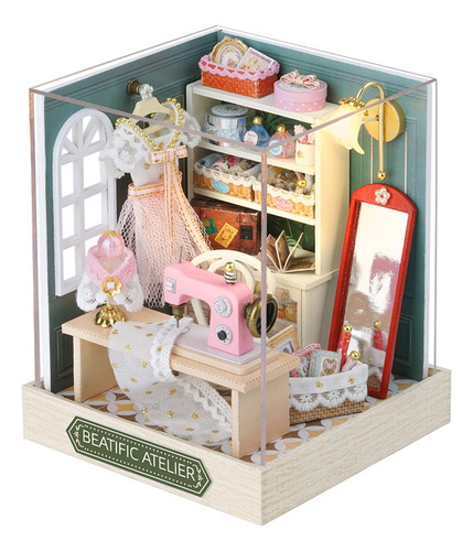 Kit De Casa Diy Con Luz Led Y Accesorios Serie Qt