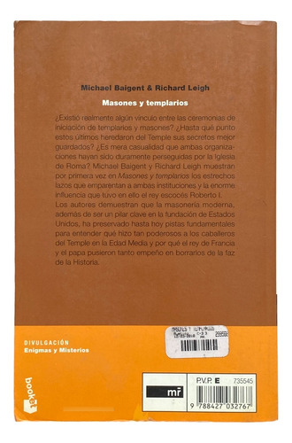 Masones Y Templarios - Michael Baigent & Richard Leigh