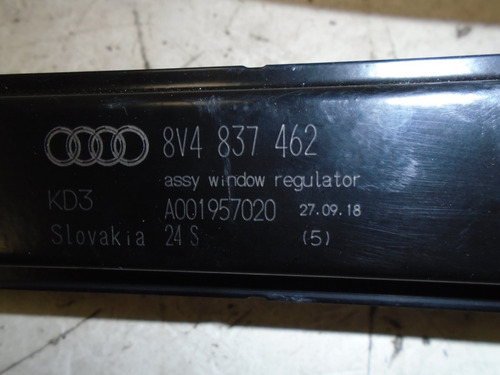 Elevador Puerta Delantera Derecha Audi A3 2016 8v4837462 De (Usado)