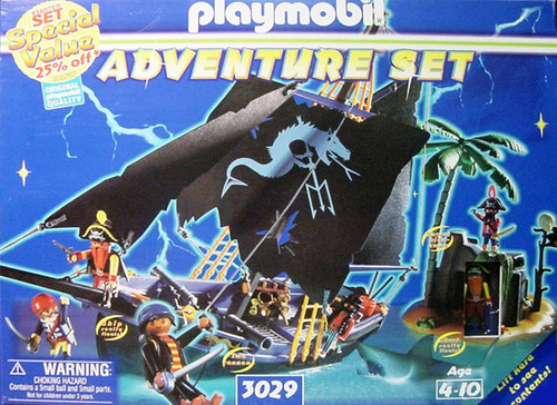 Playmobil Piratas 3029 Set De Aventura Pirata Descontinuado