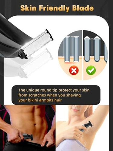 3 In 1 Electric Beard Trimmer For Men,wet/dry Body Shaver Gr