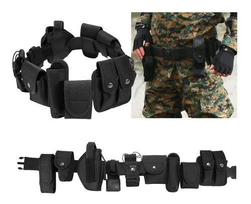 Cinturon Tactico Militar Replicas Airsoft Multi Pouch