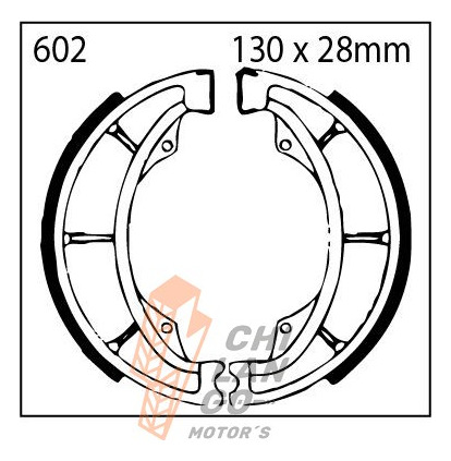 Balata De Tambor Para  Hyosung Rt Karion 125 02-06