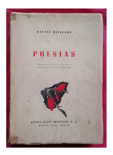 Rafael Obligado Poesías Espasa Calpe 1941