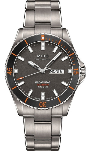 Relogio Mido M0264304406100 Ocean Star Titanium Automatico