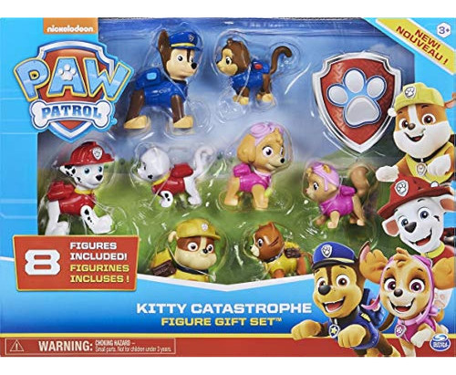 Paw Patrol, Kitty Catastrophe Set De Regalo Con 8 Figuras Co