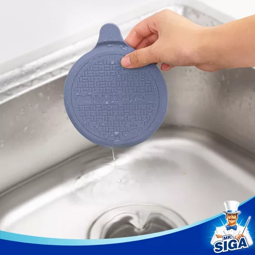 MR.SIGA Tapón de silicona para bañera, tapón de drenaje para ducha, la