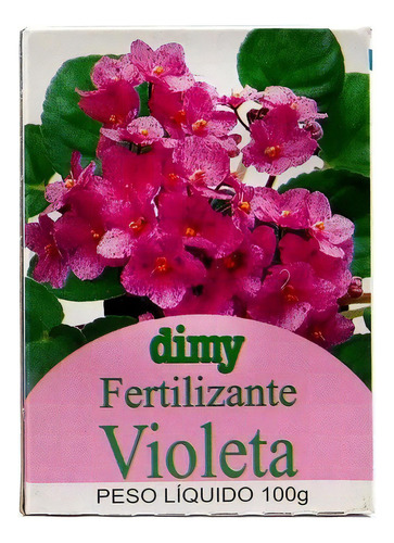 Adubo Fertilizante Para Violeta E Flores 100g Dimy