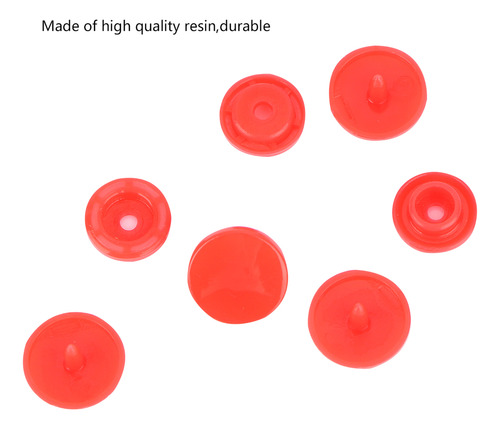 Resina Snap Fastener Popular Práctico 24 Color Niños