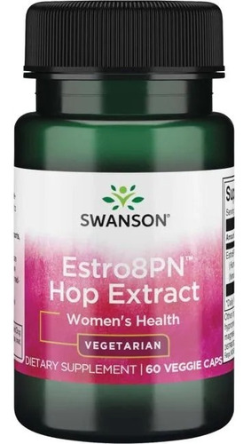 Extracto De Lúpulo Estro8pn 10 Mg 60caps Para La  Menopausia
