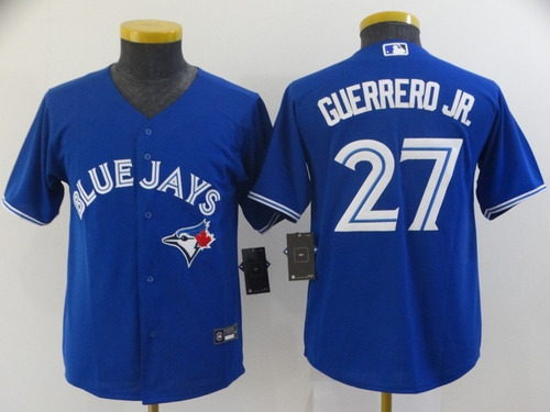 Imagen 1 de 2 de Camiseta Casaca Baseball Mlb Toronto Bluejays 27 Guerrero Jr