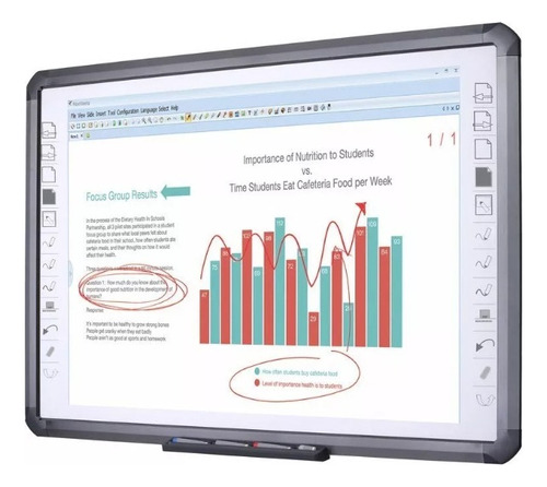 Pizarra Digital Interactiva Pdi-82 (1.68m X 1,20m)