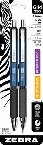 Bolígrafos De Tinta De Ge Zebra Pen G-350 Y M-350 Juego De B