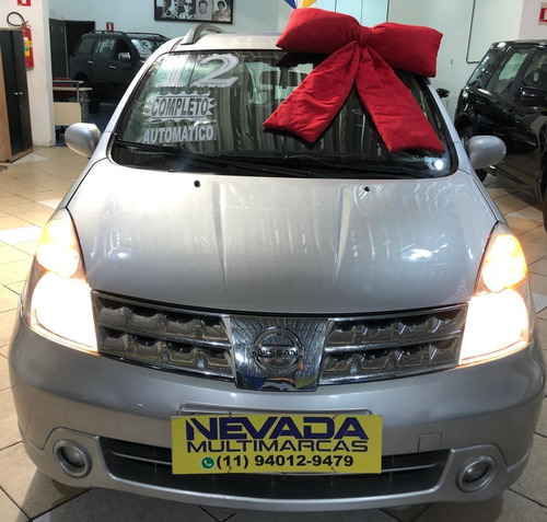 Nissan Livina 2012 1.8 Flex Sl Completo Automático Prata