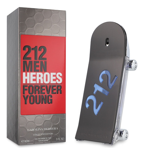 212 Heroes Laundry Collector 90ml Edt Spray - Caballero